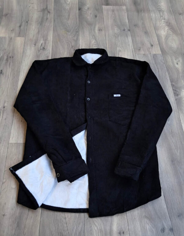 Black Corduroy Shirt